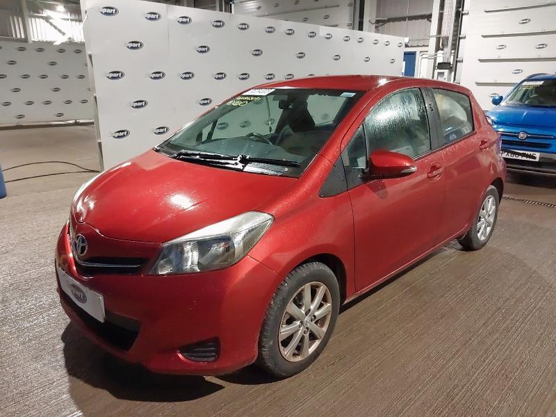 2014 TOYOTA YARIS 1.33 VVT-I ICON 5DR for sale at Copart EAST KILBRIDE
