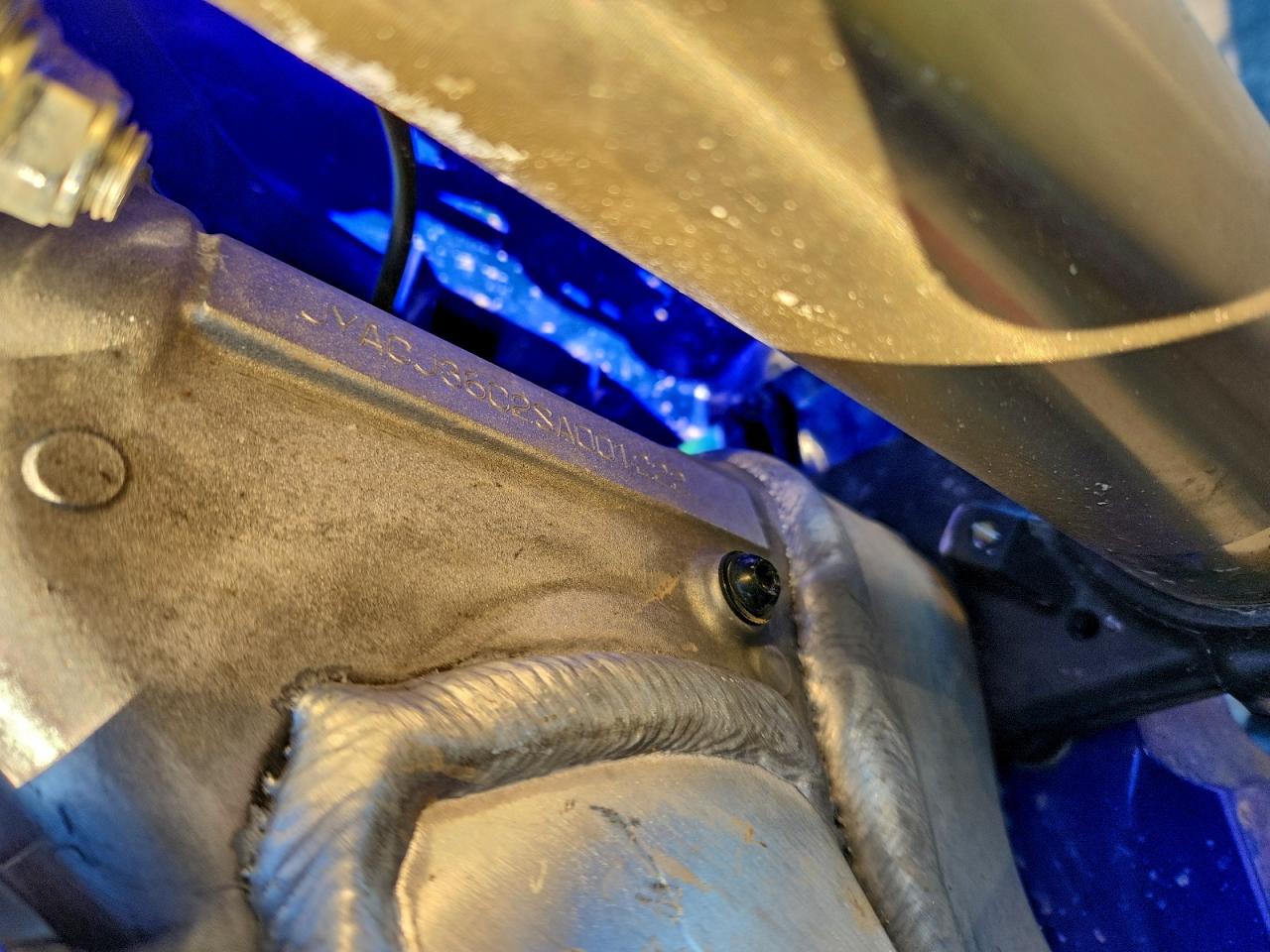 2025 Yamaha Yz450 F VIN: JYACJ36C2SA001222 Lot: 93520435