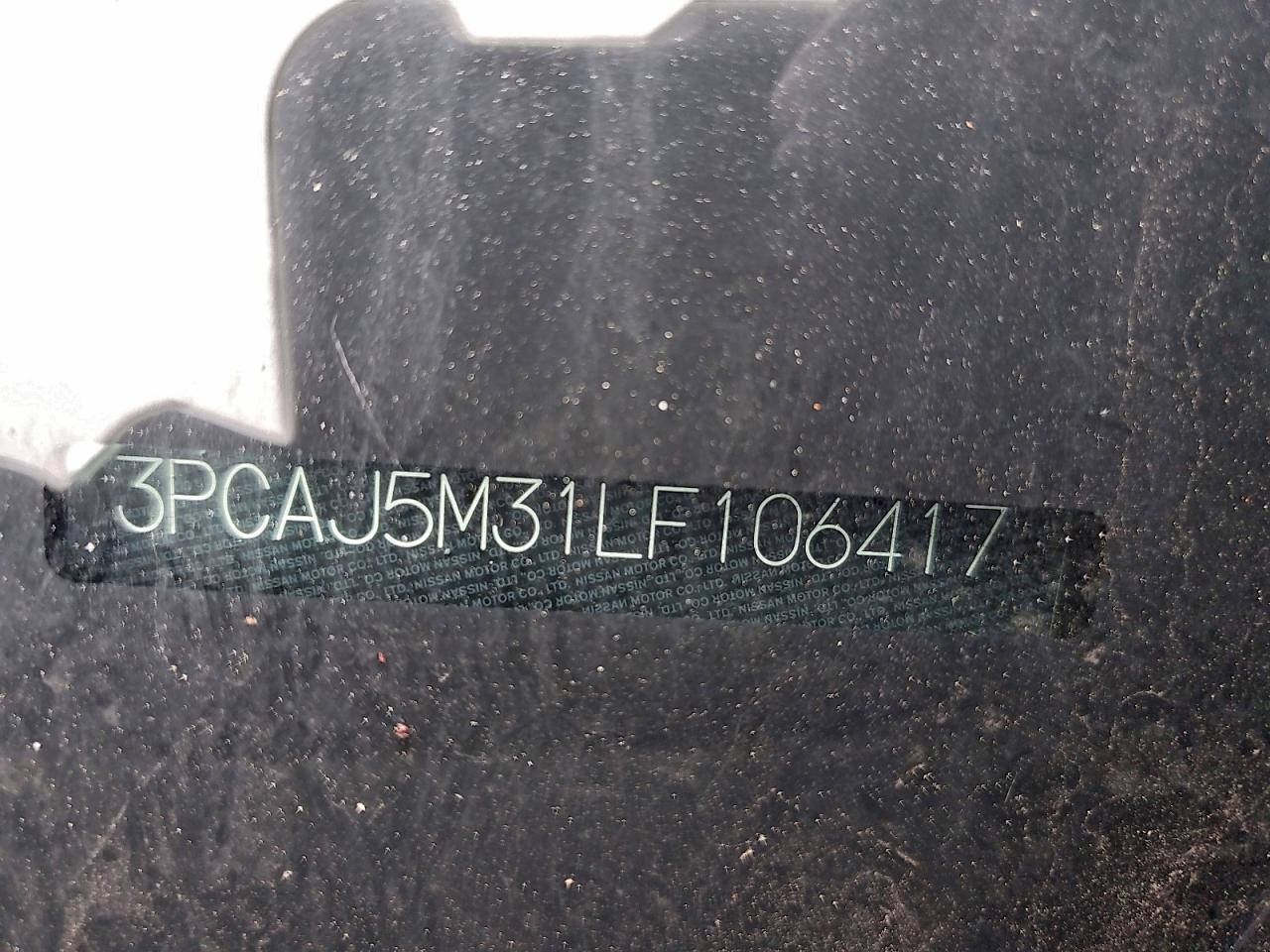 2020 Infiniti Qx50 Pure VIN: 3PCAJ5M31LF106417 Lot: 94802985