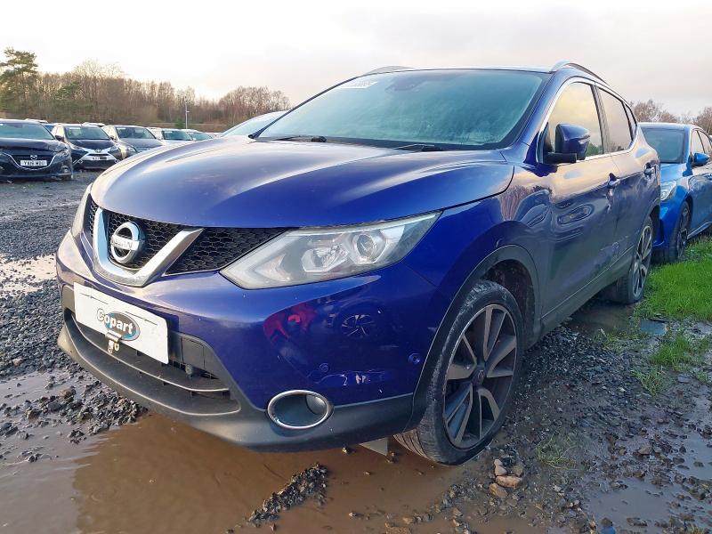 2014 NISSAN QASHQAI 1.5 DCI TEKNA 5DR for sale at Copart WOLVERHAMPTON