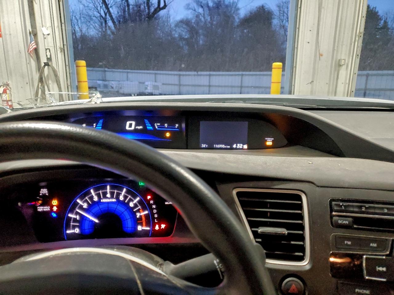 2014 Honda Civic Lx VIN: 2HGFB2F55EH517494 Lot: 94654725