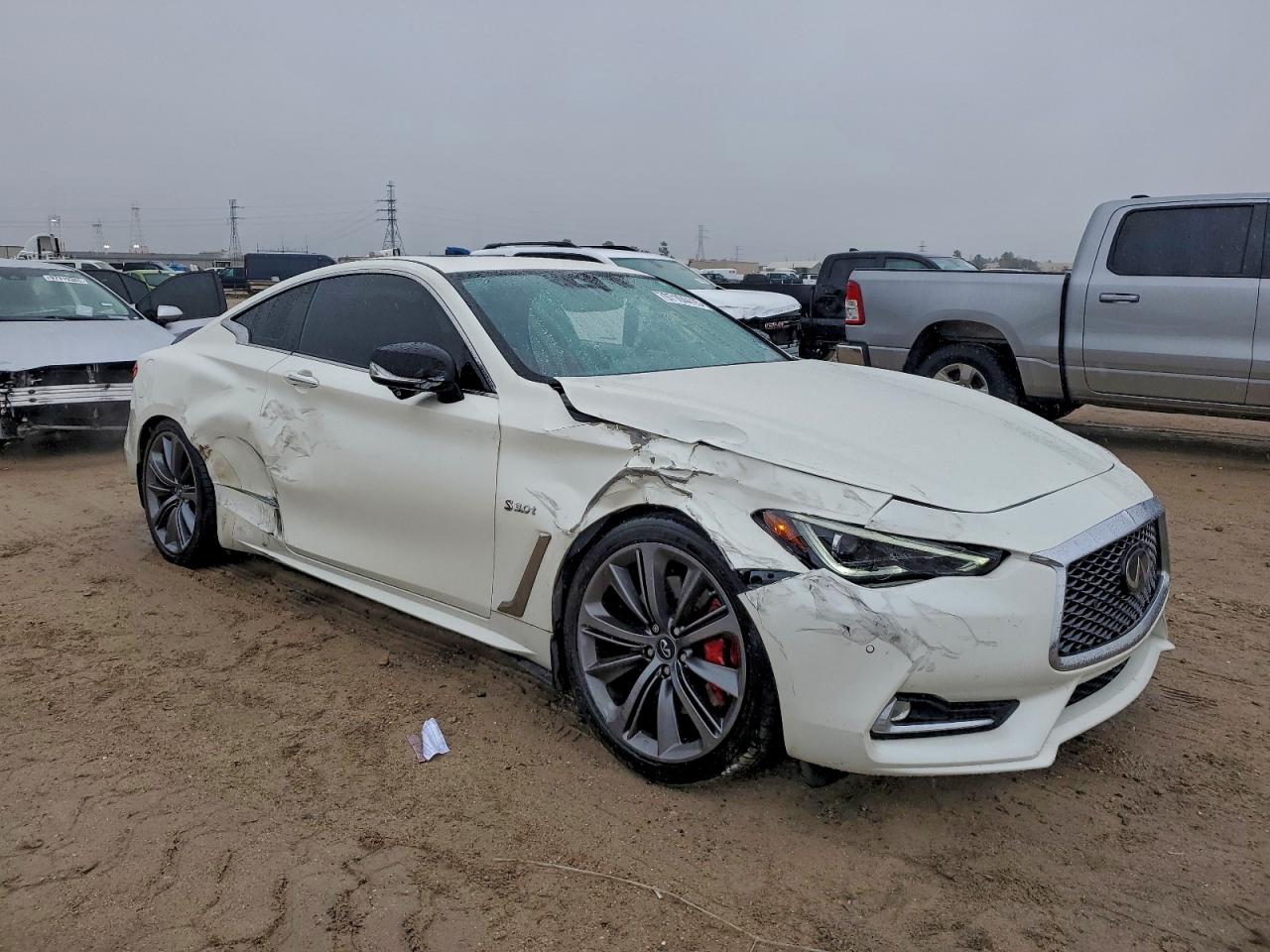 2019 Infiniti Q60 Red Sport 400 VIN: JN1FV7EL1KM440007 Lot: 97104415