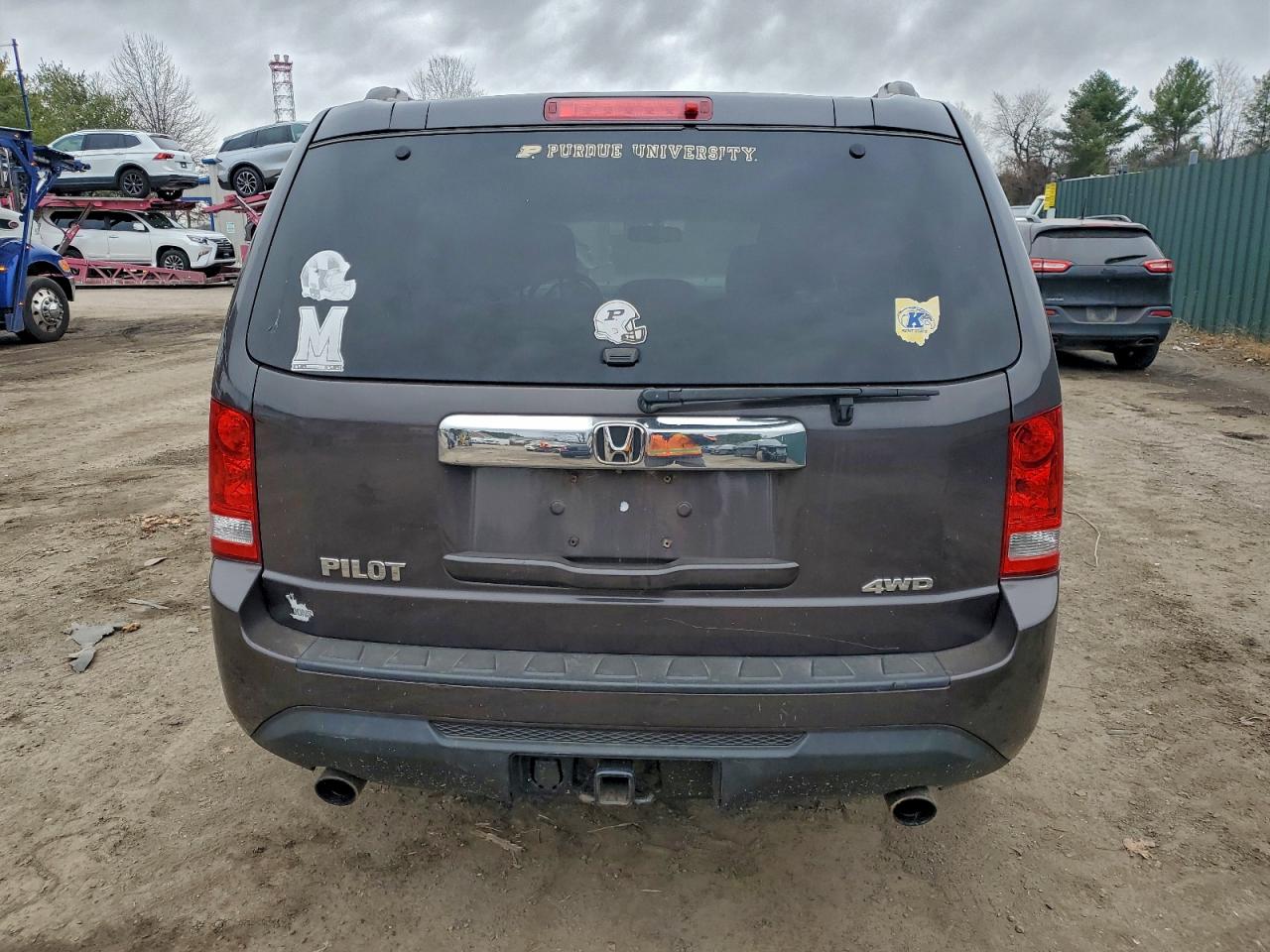 2012 Honda Pilot Exl VIN: 5FNYF4H56CB083044 Lot: 96288365