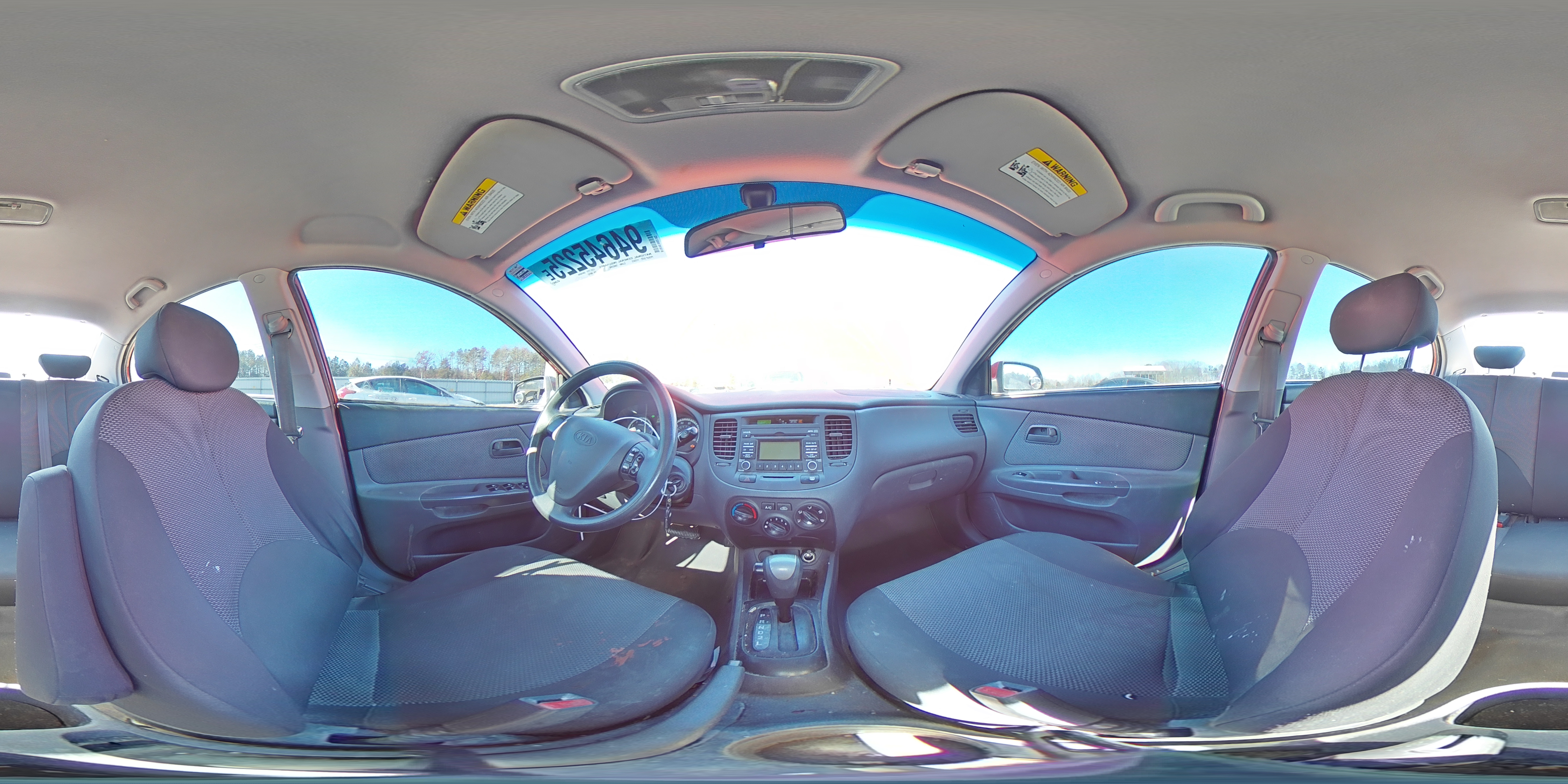 2009 Kia Rio Base VIN: KNADE223596500782 Lot: 94645225