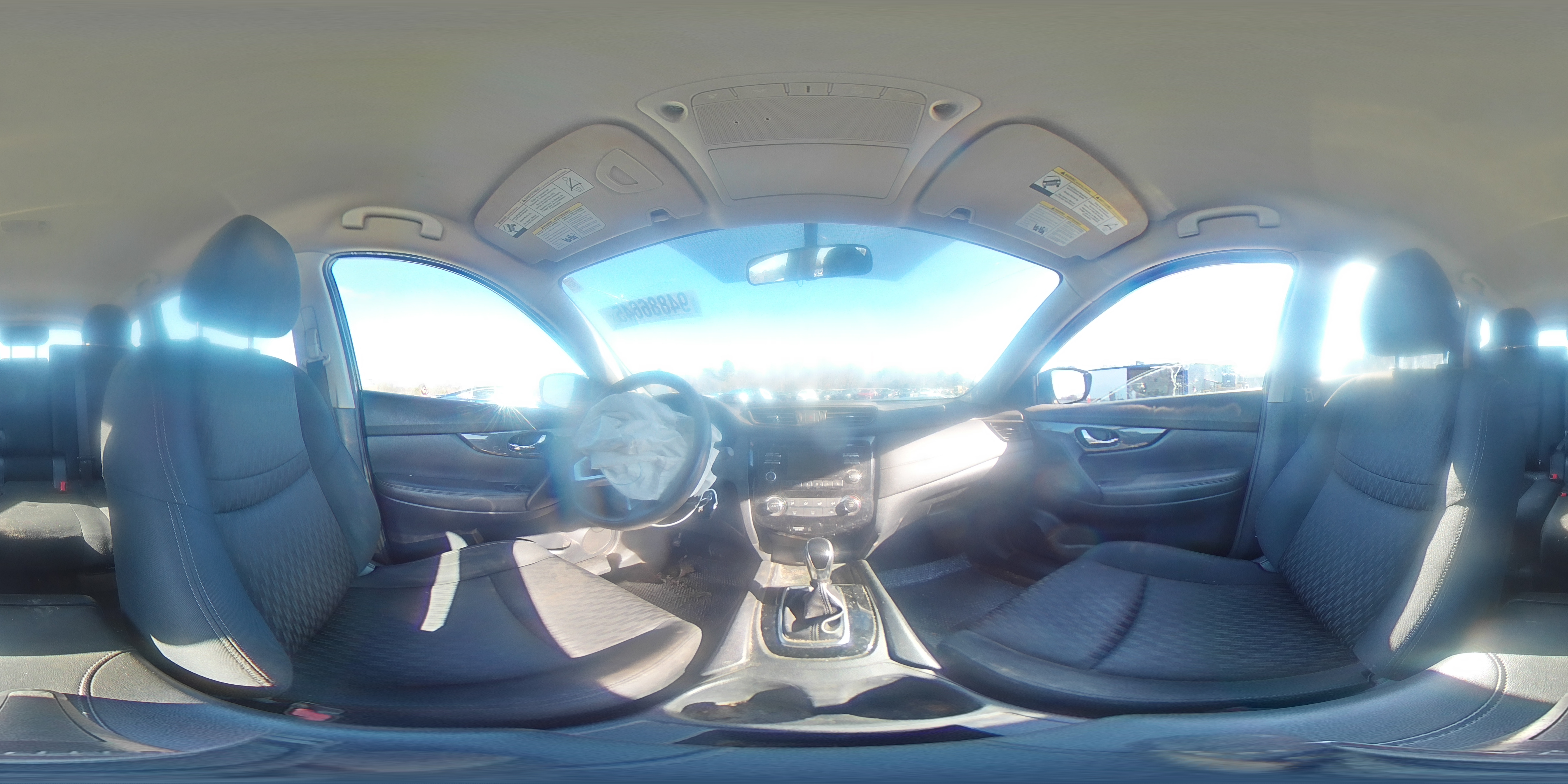 2017 Nissan Rogue S VIN: KNMAT2MT6HP613724 Lot: 94886645