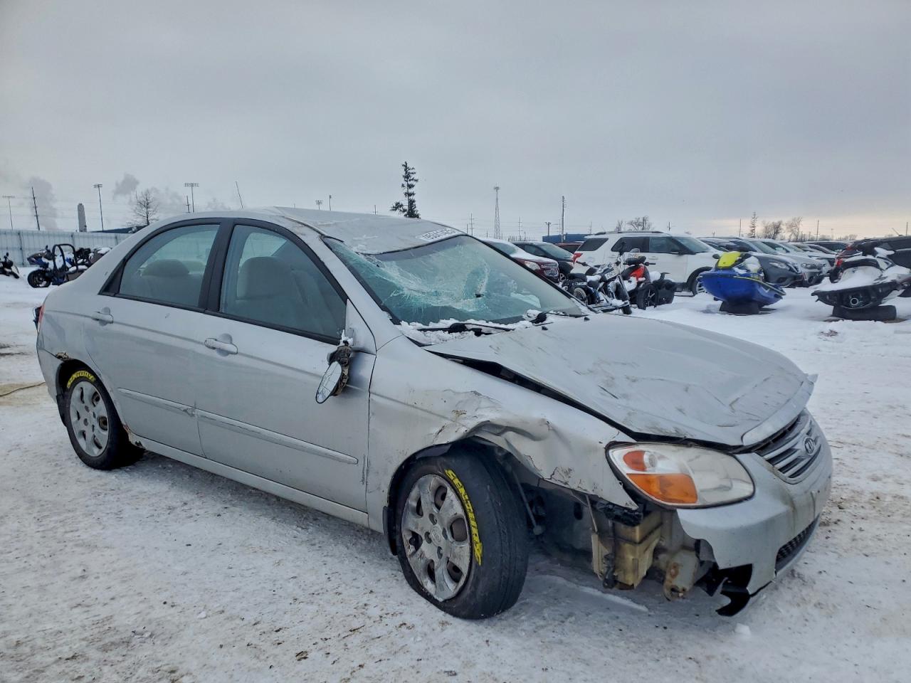 2007 Kia Spectra Ex VIN: KNAFE121875401183 Lot: 95341425