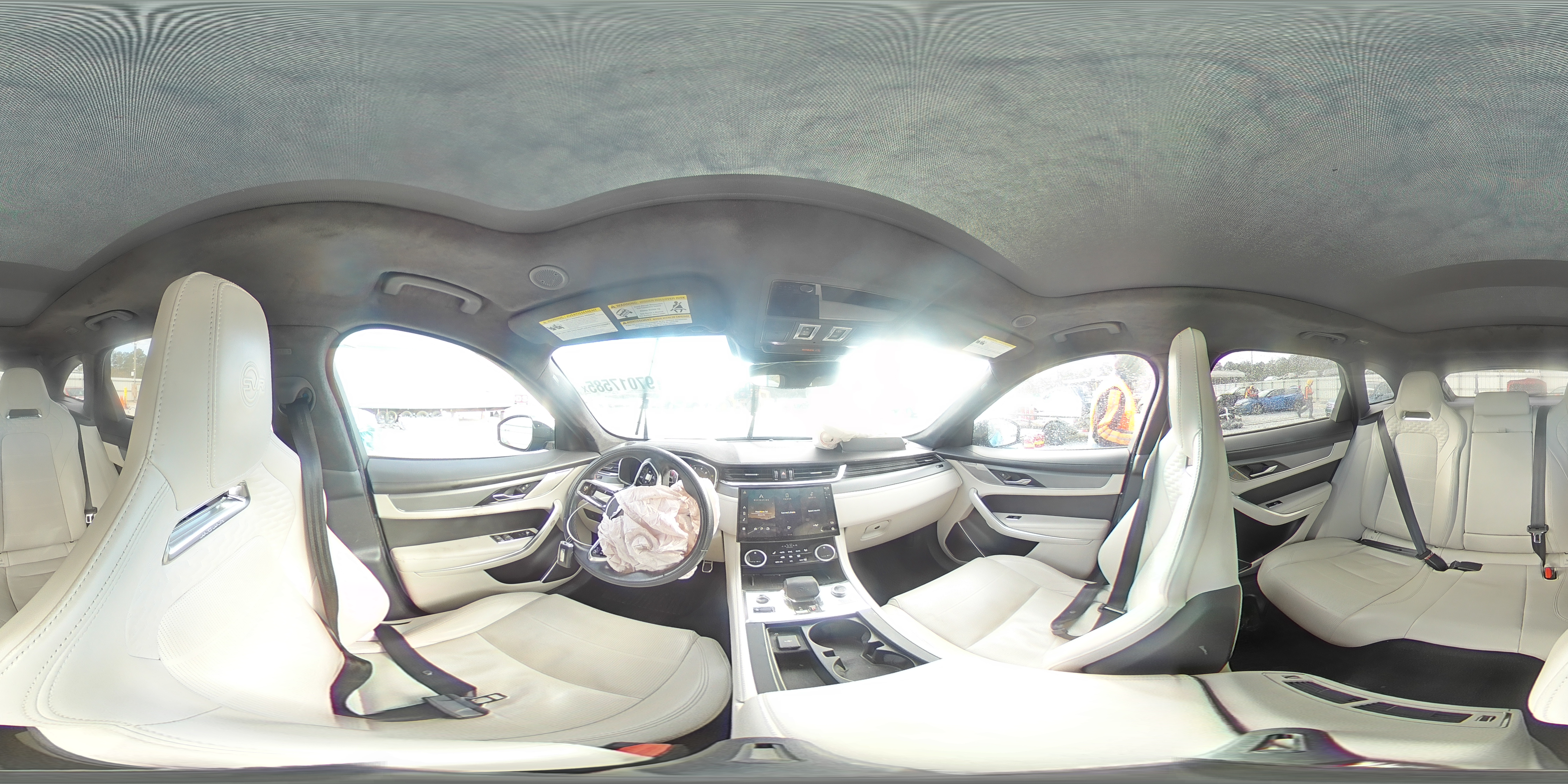 2022 Jaguar F-Pace Svr VIN: SADCZ2EE7NA696428 Lot: 97017585