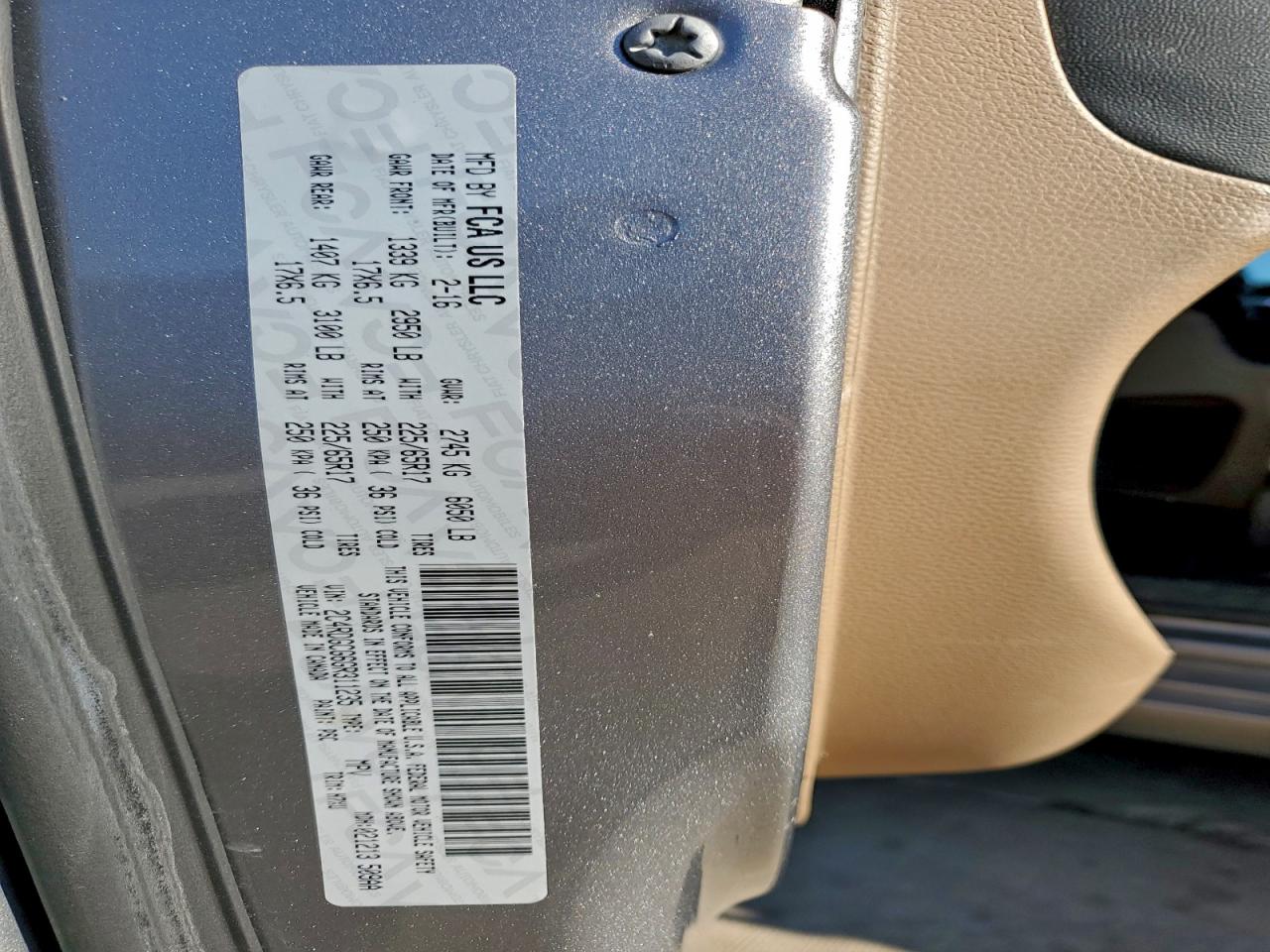 2016 Dodge Grand Caravan Sxt VIN: 2C4RDGCG6GR311235 Lot: 94418465