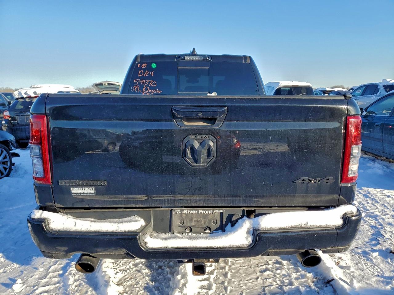 2021 Ram 1500 Big Horn/Lone Star VIN: 1C6SRFMT6MN549370 Lot: 95081355