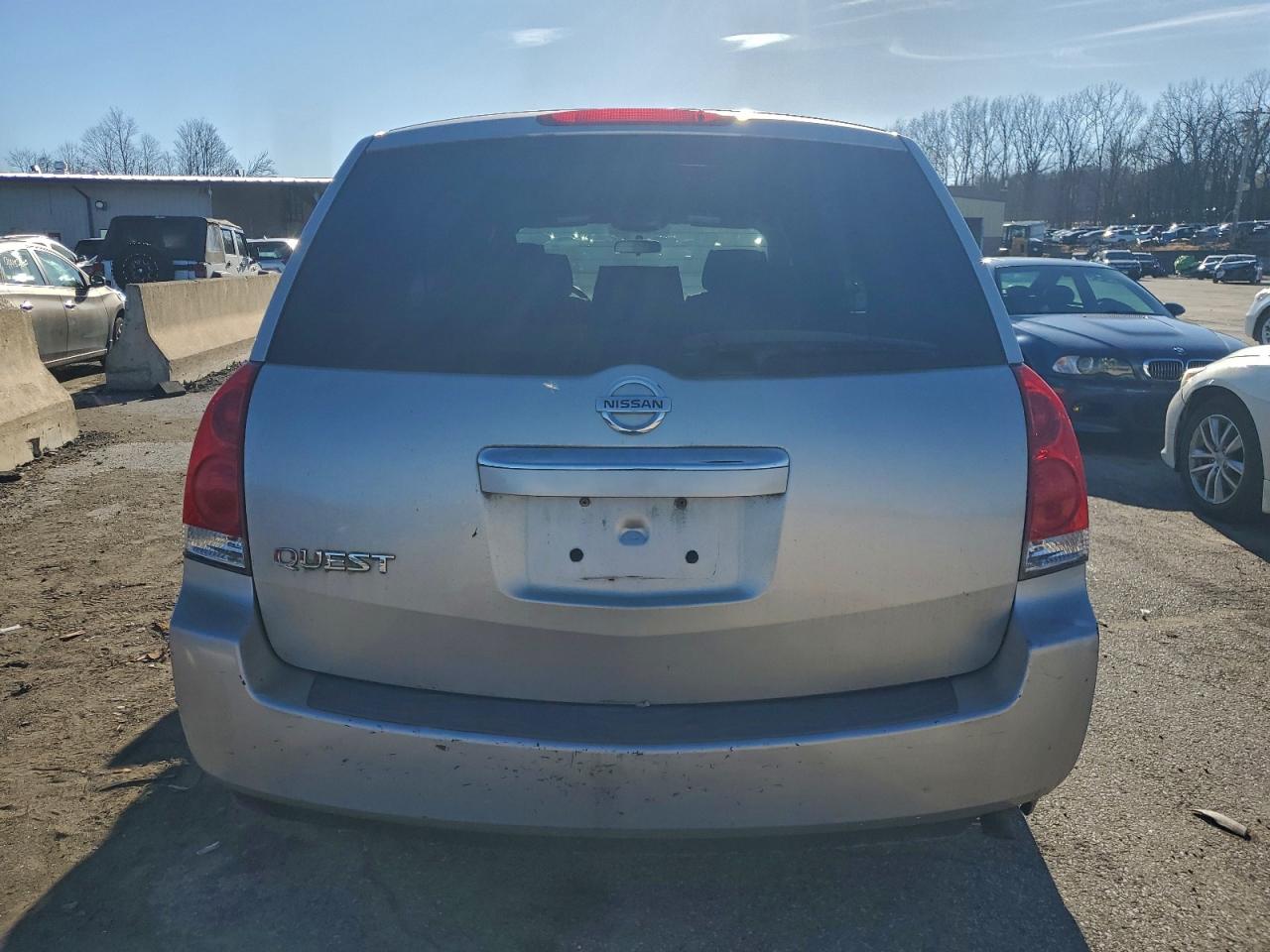 2008 Nissan Quest S VIN: 5N1BV28U08N119741 Lot: 94731485