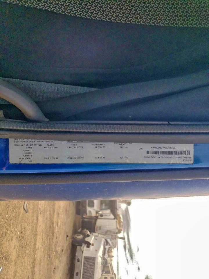 2010 Volvo Vnl Semi Truck VIN: 4V4NC9EJ7AN281368 Lot: 95492675