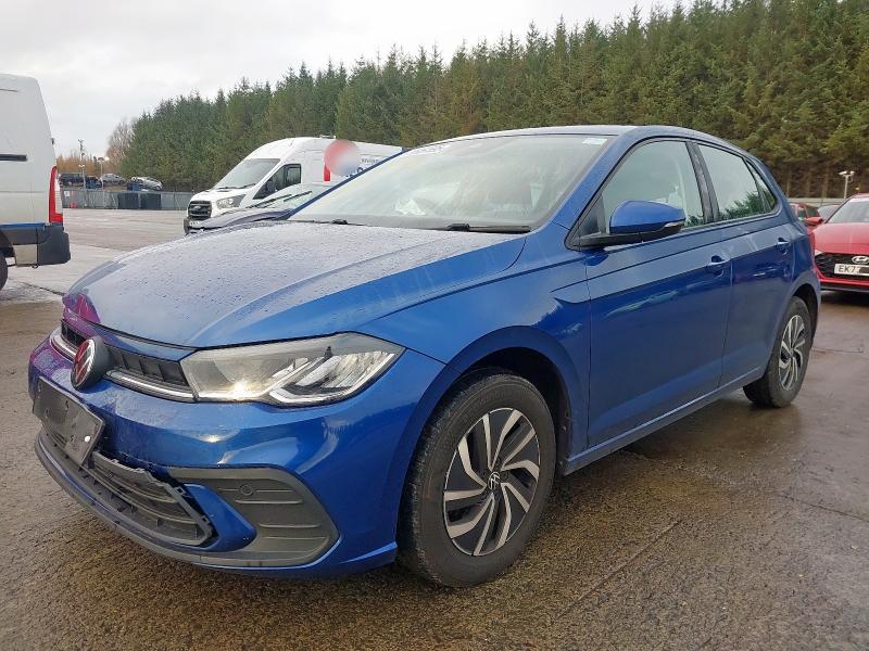 2023 VOLKSWAGEN POLO 1.0 TSI LIFE 5DR for sale at Copart WHITBURN