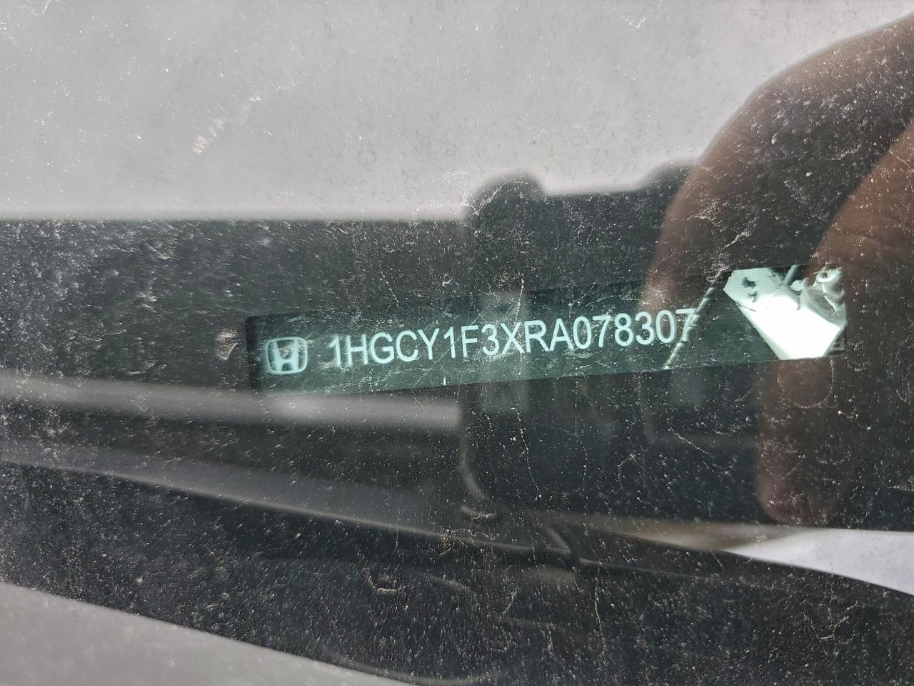 2024 Honda Accord Ex VIN: 1HGCY1F3XRA078307 Lot: 94500475