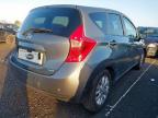 2014 NISSAN NOTE 1.2 ACENTA PREMIUM 5DR for sale at Copart SANDTOFT