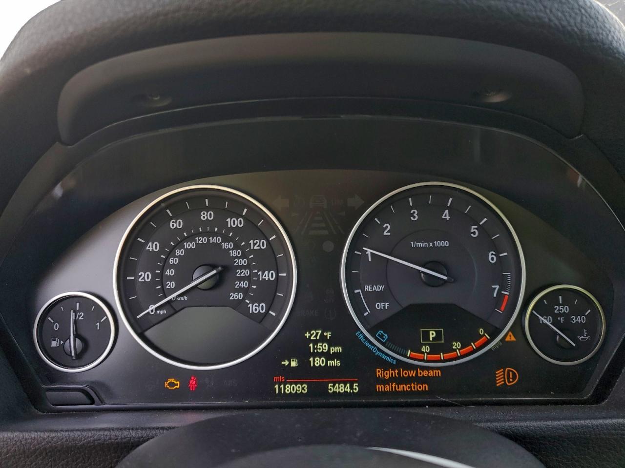 2013 BMW 328 Xi Sulev VIN: WBA3B5C59DF592333 Lot: 95180615