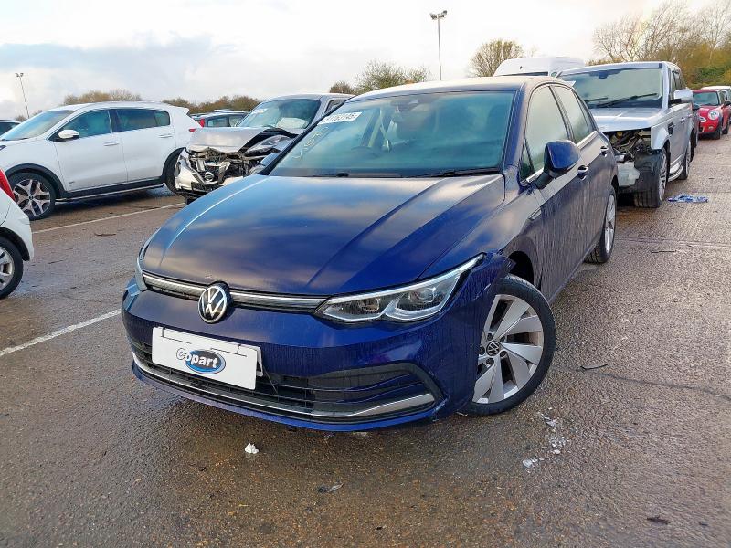2020 VOLKSWAGEN GOLF 1.5 TSI STYLE 5DR for sale at Copart SANDWICH
