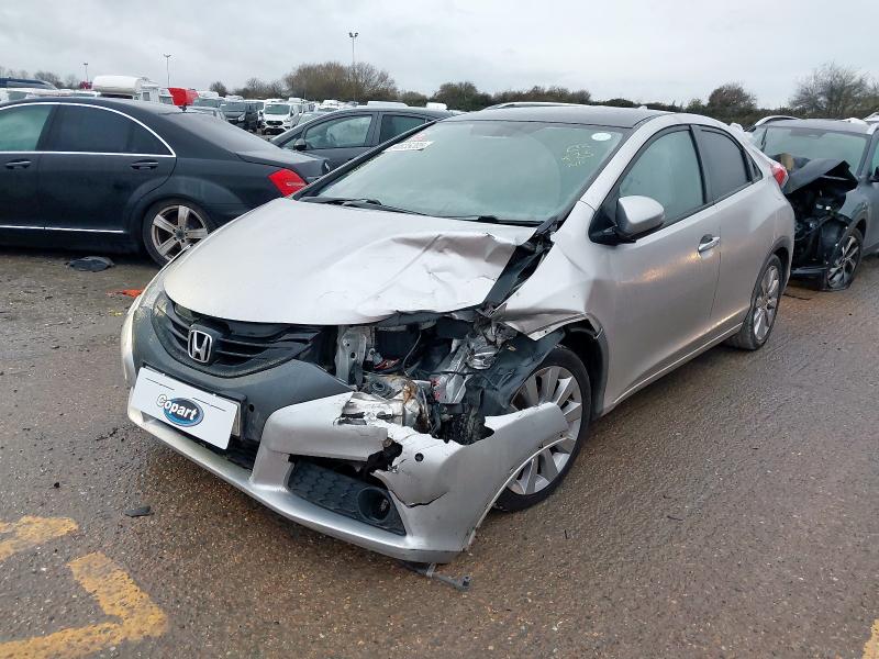 2012 HONDA CIVIC 1.8 I-VTEC EX GT 5DR for sale at Copart SANDWICH