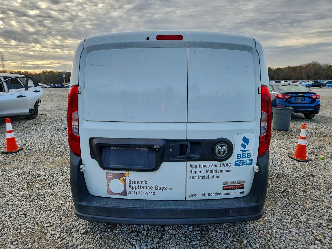 2018 Ram Promaster City VIN: ZFBERFAB5J6L50336 Lot: 94894845