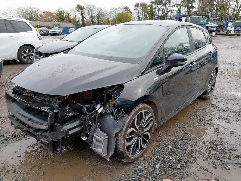 2022 FORD FIESTA 1.0 ECOBOOST HYBRID MHEV 125 ST-LINE X EDITION 5DR for sale at Copart WOLVERHAMPTON