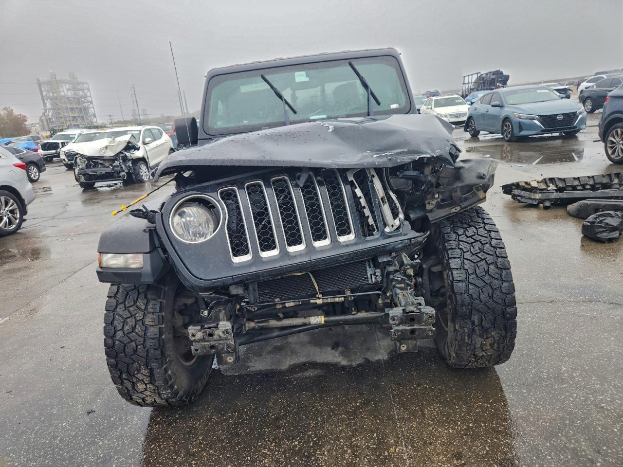 2020 Jeep Gladiator Overland VIN: 1C6HJTFG7LL155077 Lot: 97016105