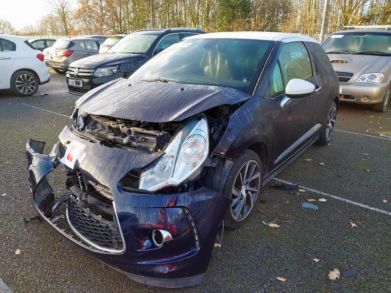 2015 CITROEN DS3 1.6 E-HDI AIRDREAM DSTYLE PLUS 3DR for sale at Copart SANDTOFT