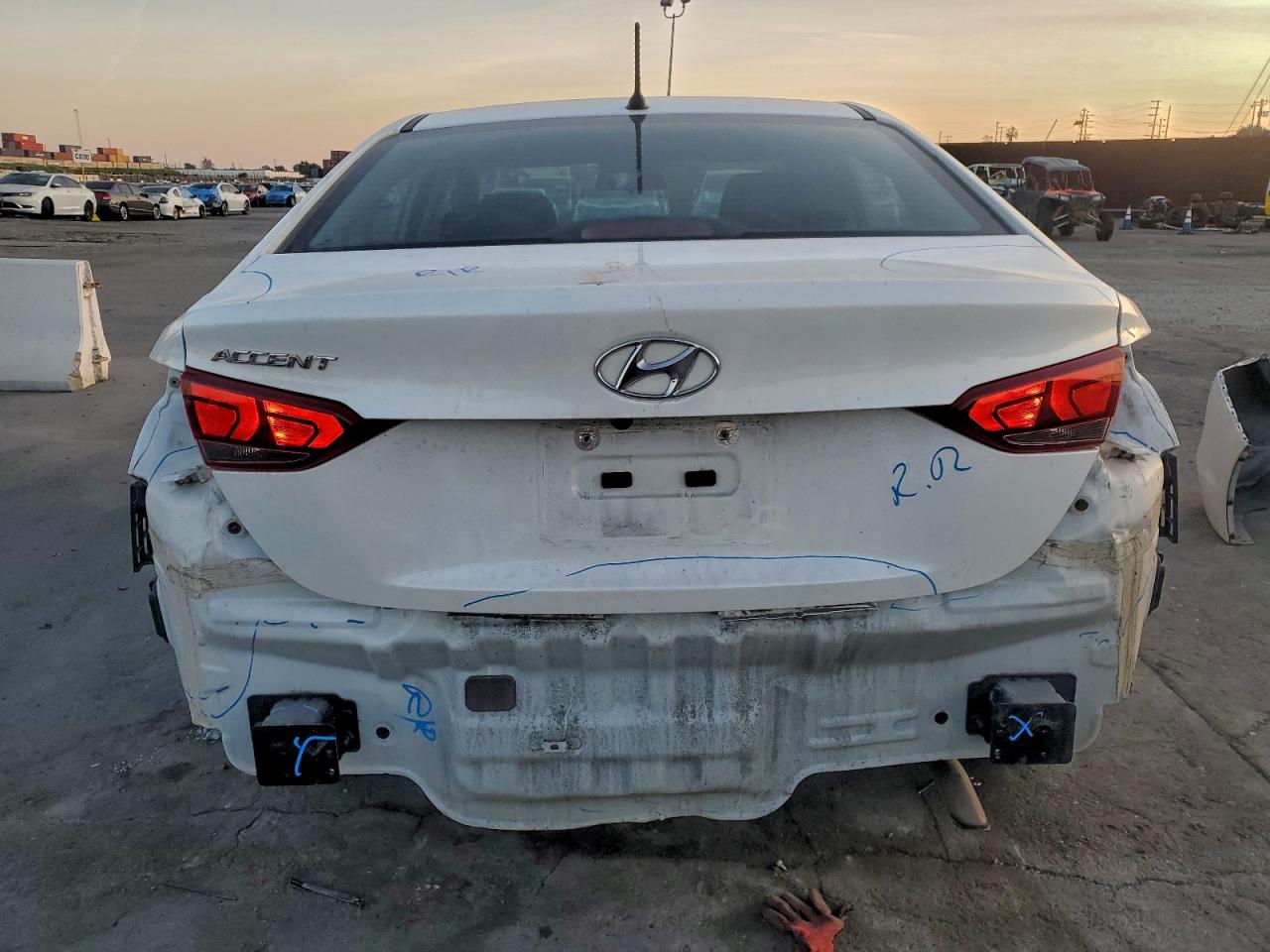 2021 Hyundai Accent Se VIN: 3KPC24A64ME149400 Lot: 94372015