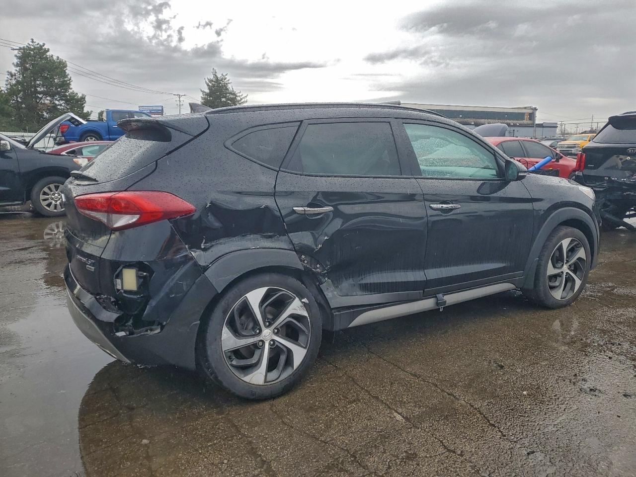 2017 Hyundai Tucson Limited VIN: KM8J3CA23HU378374 Lot: 97260465