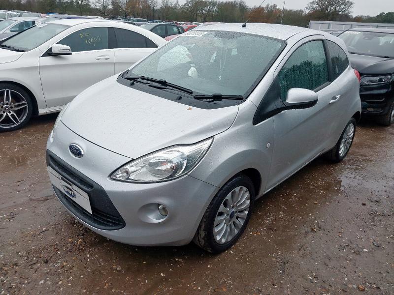 2014 FORD KA 1.2 ZETEC 3DR [START STOP] for sale at Copart COLCHESTER