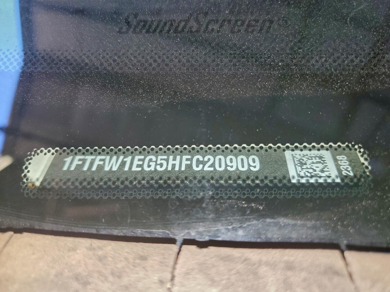 2017 Ford F150 Supercrew VIN: 1FTFW1EG5HFC20909 Lot: 94395775