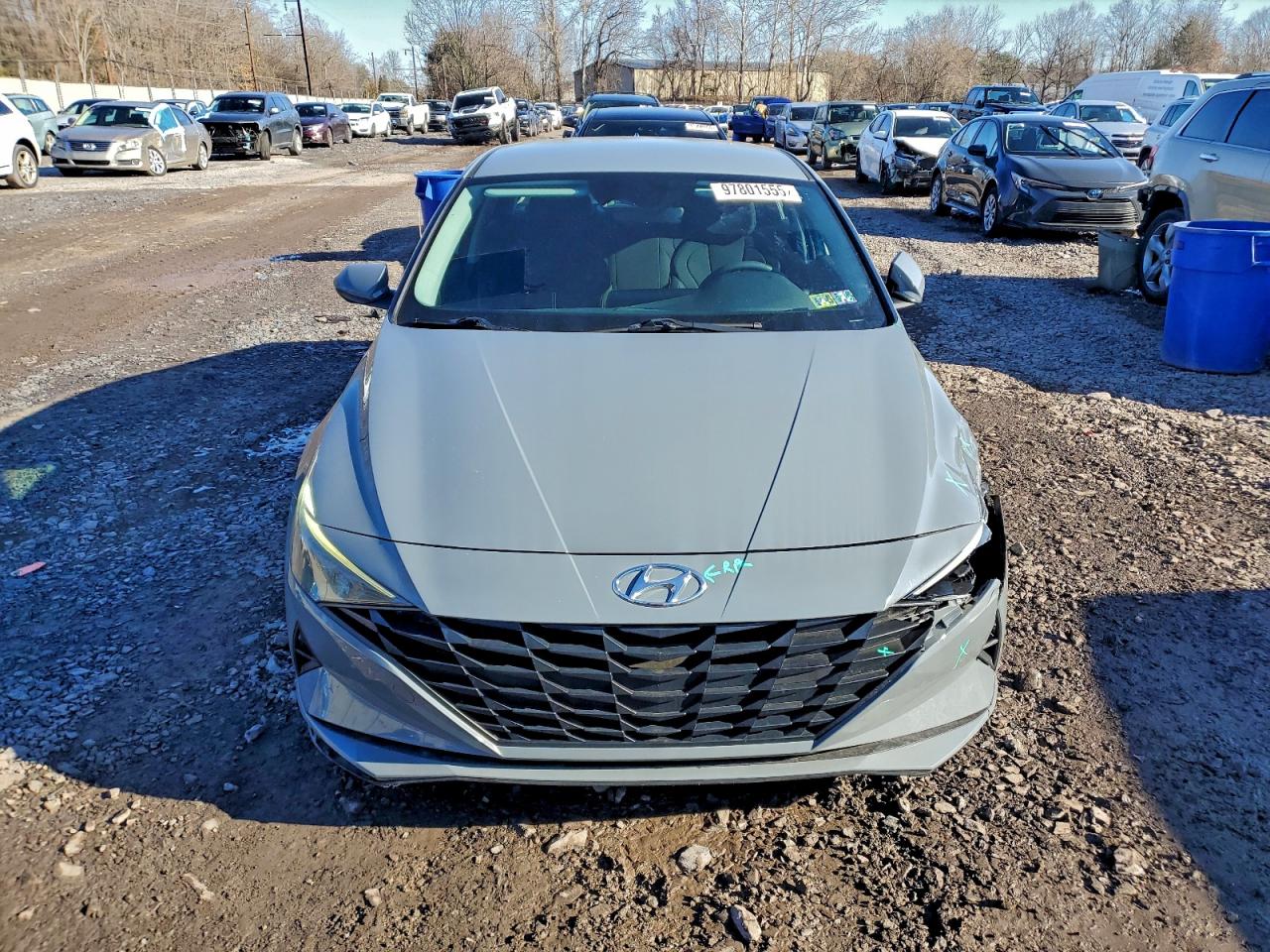 2021 Hyundai Elantra Sel VIN: KMHLM4AG6MU110825 Lot: 97801555