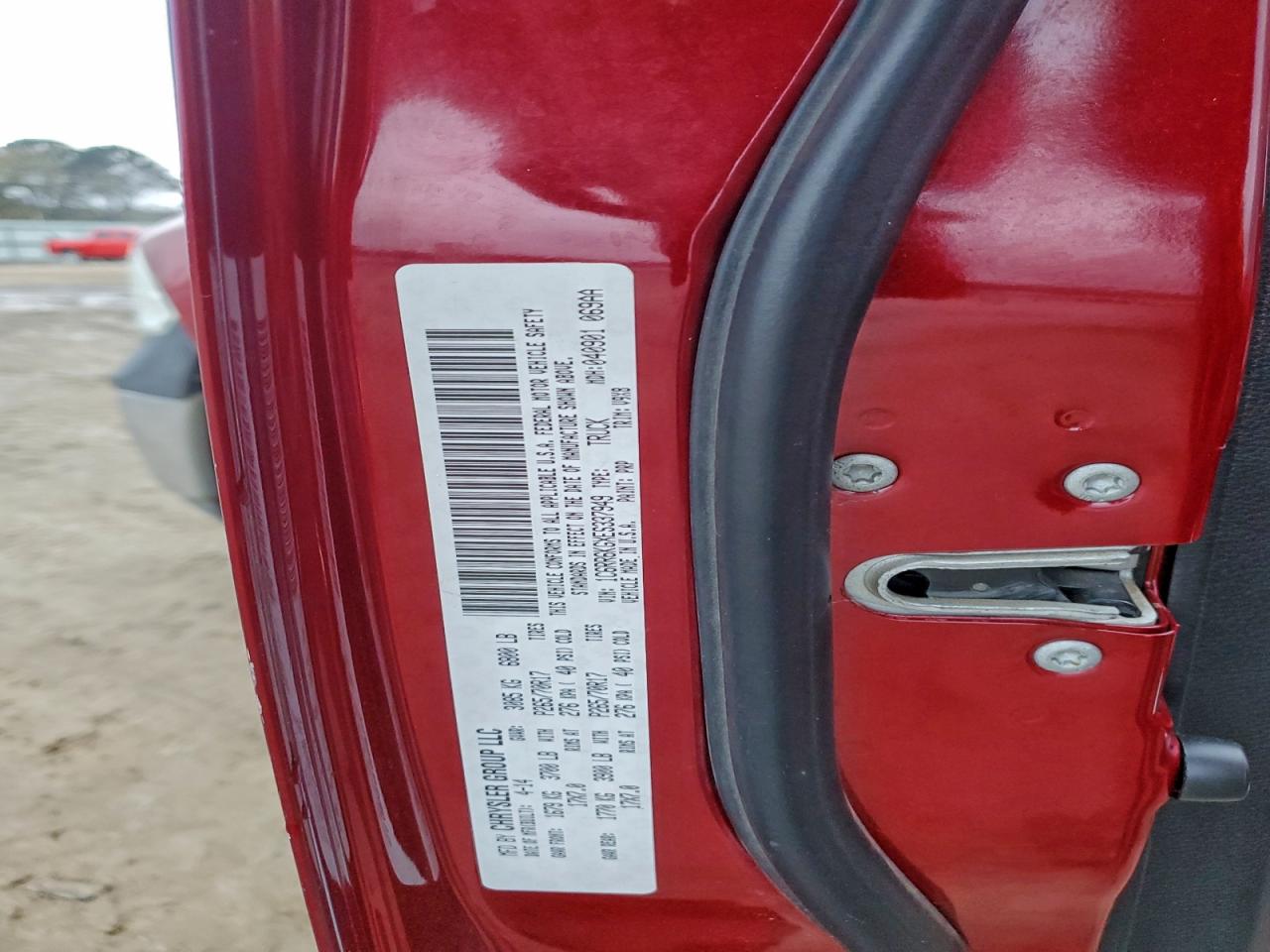 2014 Ram 1500 St VIN: 1C6RR6KGXES337949 Lot: 95324165