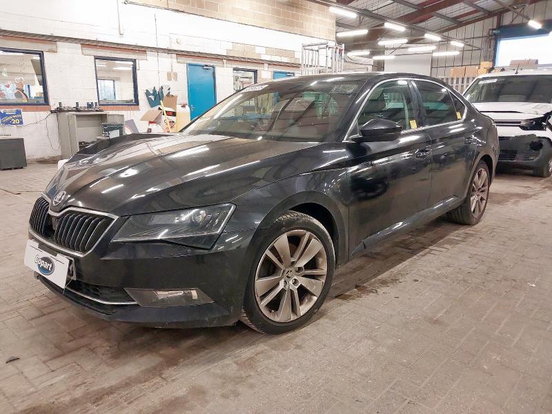 2017 SKODA SUPERB 2.0 TDI CR SE L EXECUTIVE 5DR DSG for sale at Copart SANDWICH