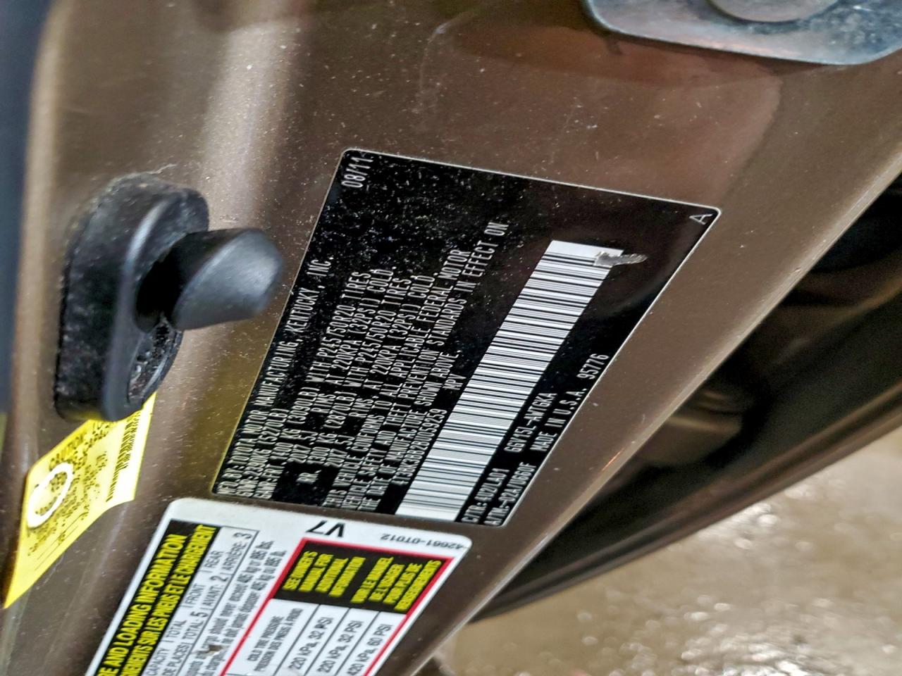 2011 Toyota Venza VIN: 4T3BK3BB2BU059259 Lot: 96526965