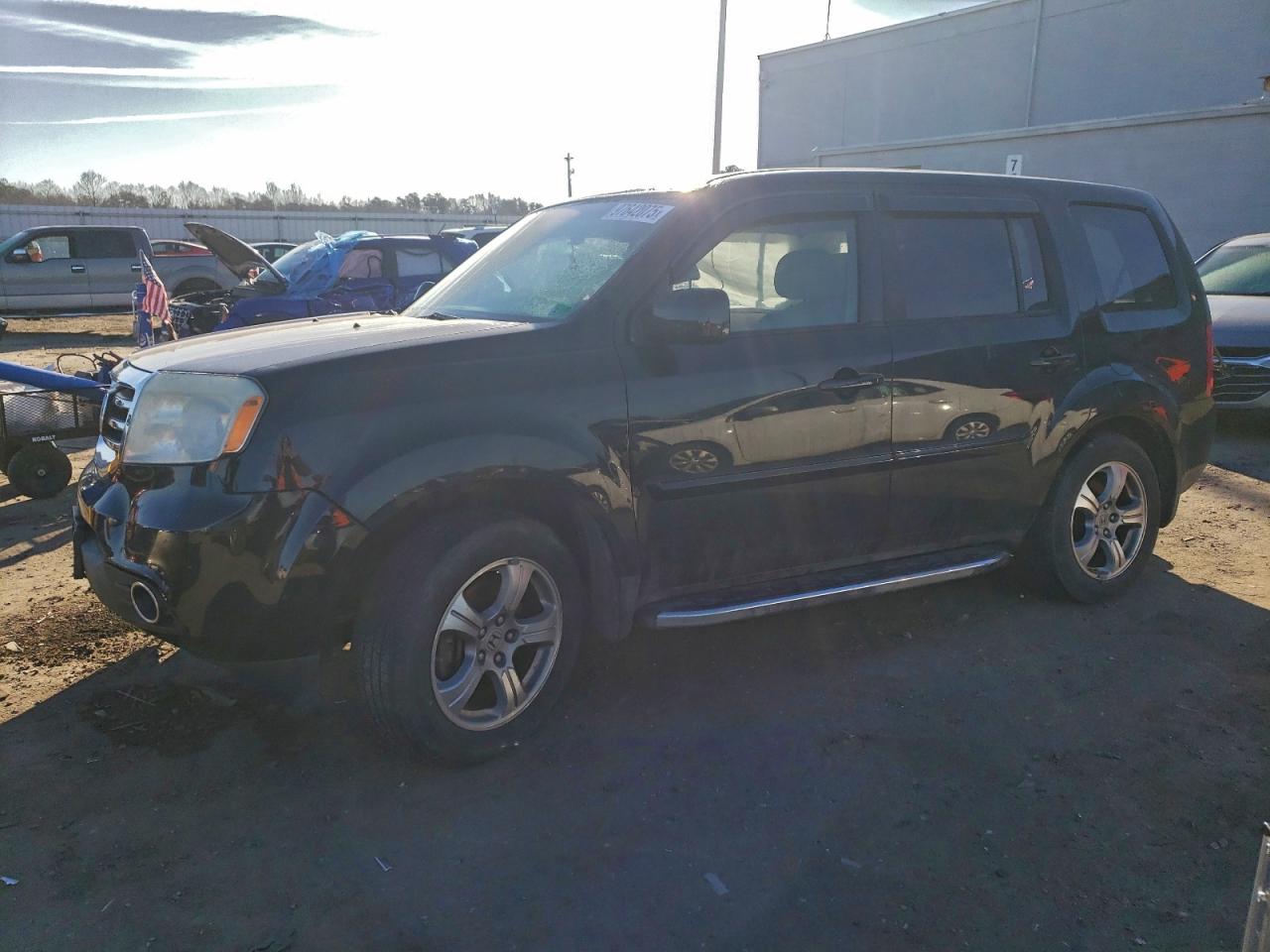 2014 Honda Pilot Ex VIN: 5FNYF4H43EB057690 Lot: 97642075