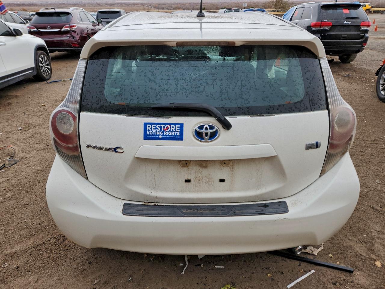 2012 Toyota Prius C VIN: JTDKDTB30C1508599 Lot: 95429105