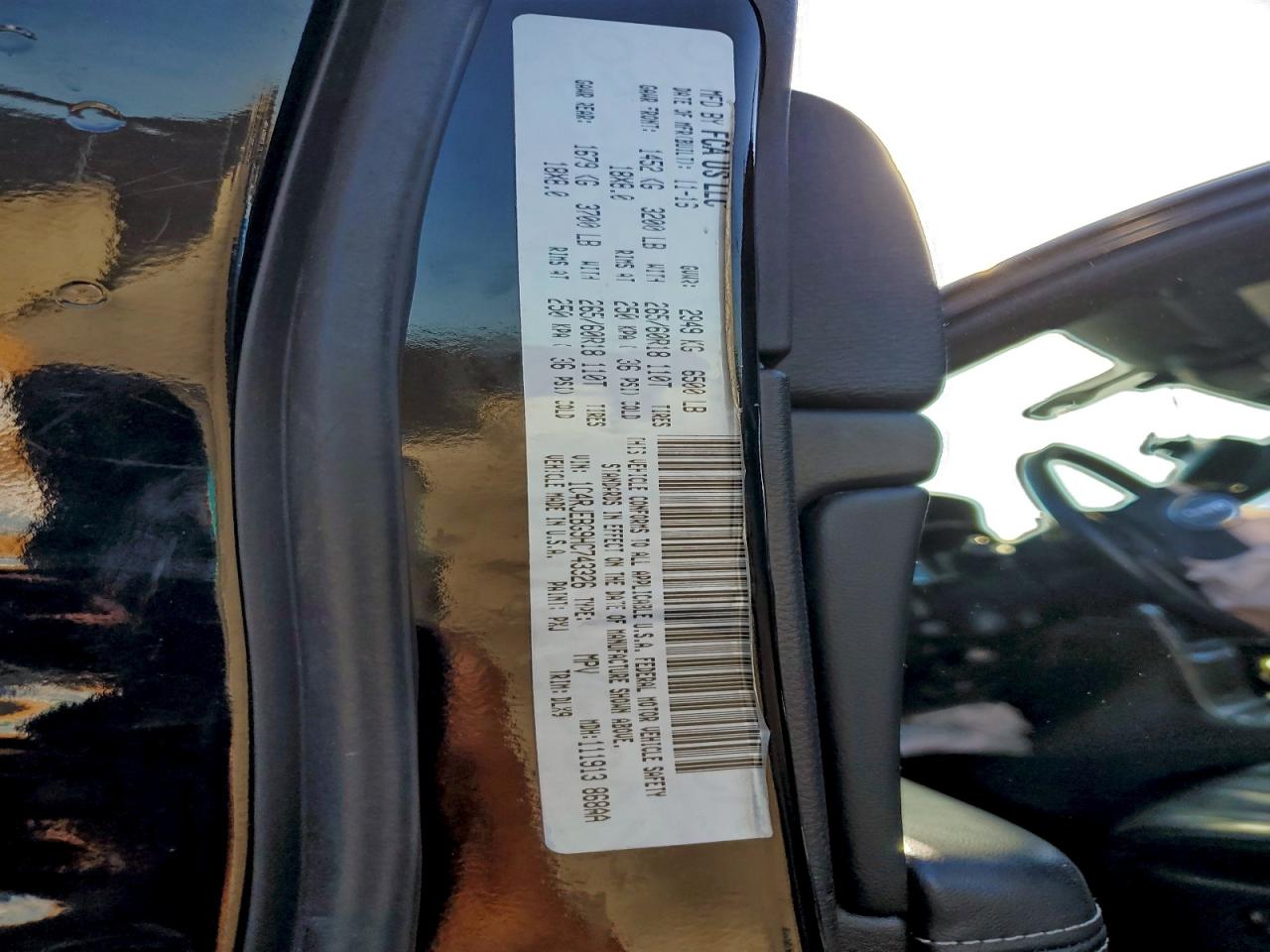 2017 Jeep Grand Cherokee Limited VIN: 1C4RJEBG9HC743326 Lot: 98115665