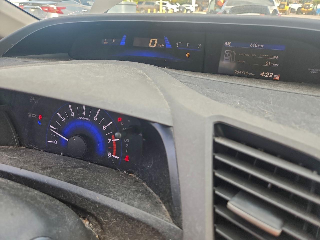 2012 Honda Civic Lx VIN: 19XFB2F54CE011016 Lot: 92764025