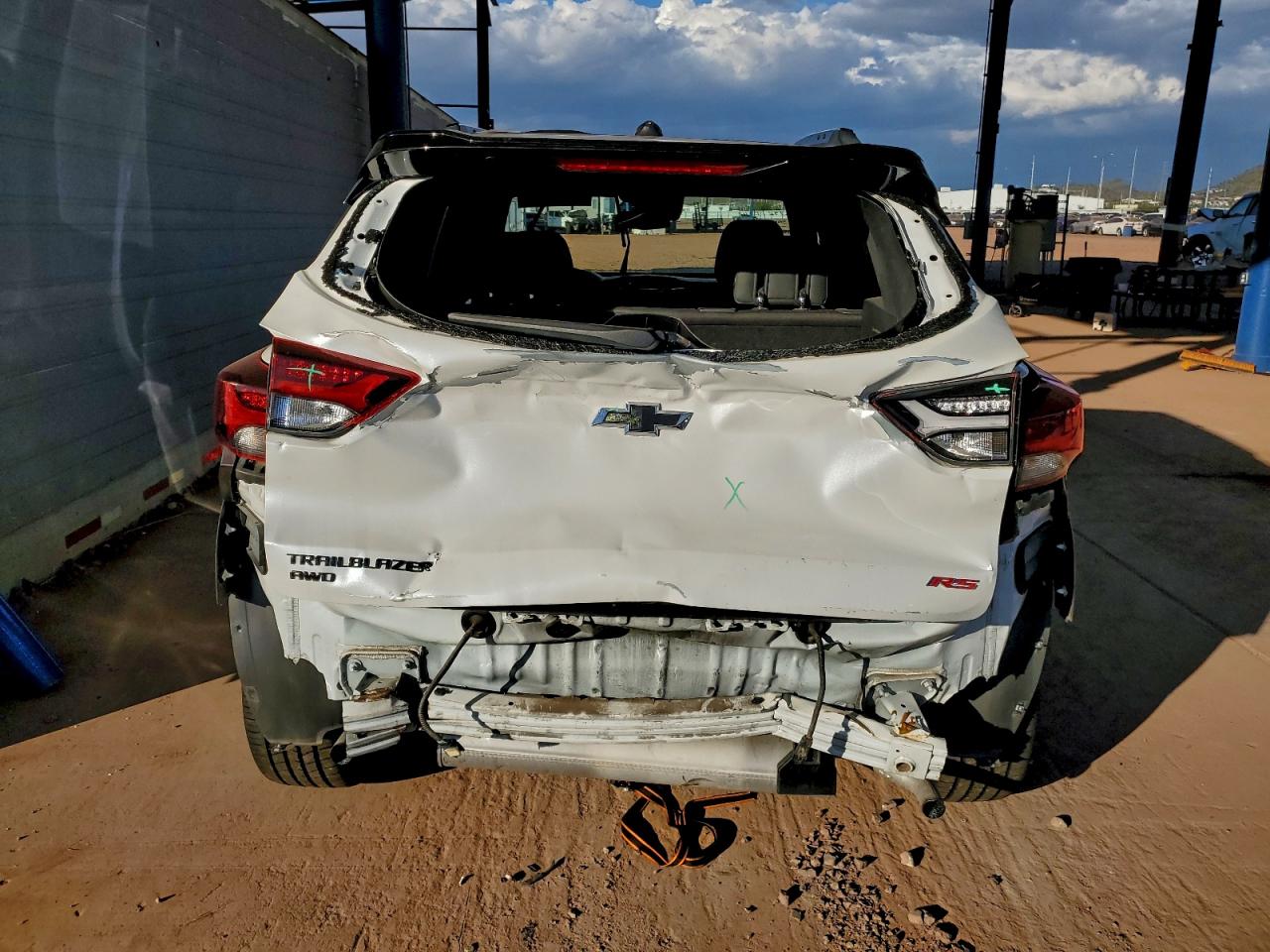 2021 Chevrolet Trailblazer Rs VIN: KL79MUSL7MB066983 Lot: 94789065