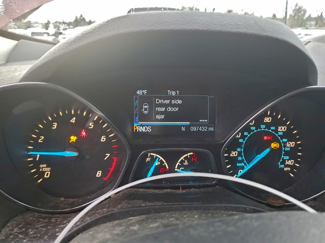 2014 Ford Escape Se VIN: 1FMCU9GX5EUB65093 Lot: 97853805