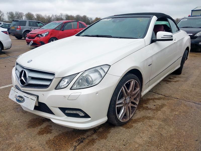 2011 MERCEDES-BENZ E CLASS E250 CGI BLUEEFFICIENCY SPORT 2DR TIP AUTO for sale at Copart NEWBURY
