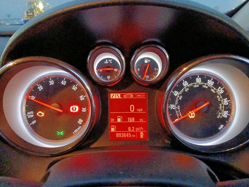 2014 VAUXHALL ASTRA GTC 1.4T 16V SRI 3DR