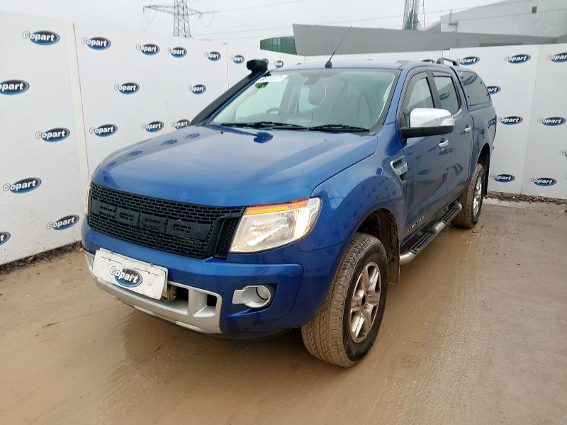 2015 FORD RANGER PICK UP DOUBLE CAB LIMITED 2.2 TDCI 150 4WD for sale at Copart BRISTOL