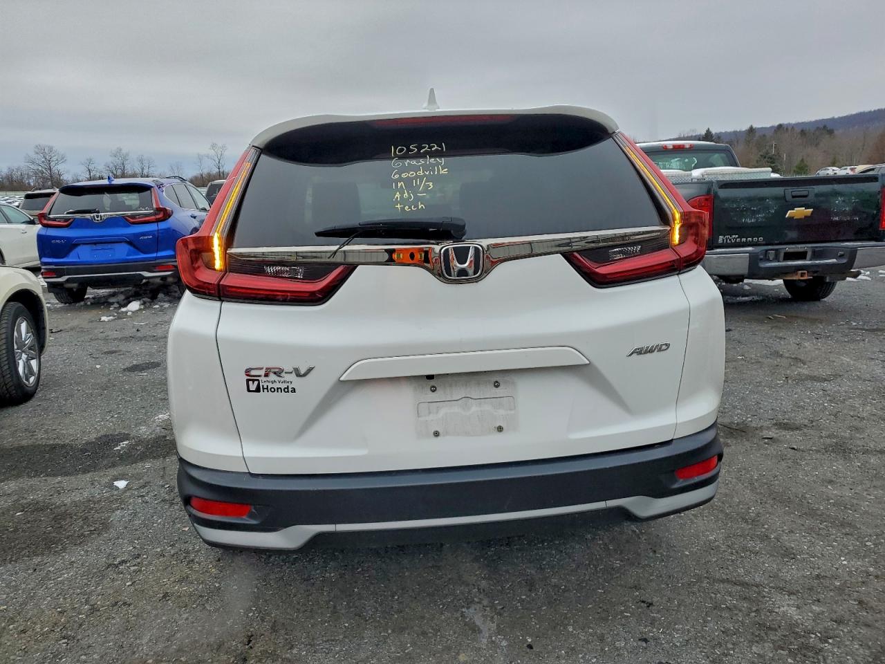 2022 Honda Cr-V Ex VIN: 2HKRW2H5XNH631835 Lot: 95359225