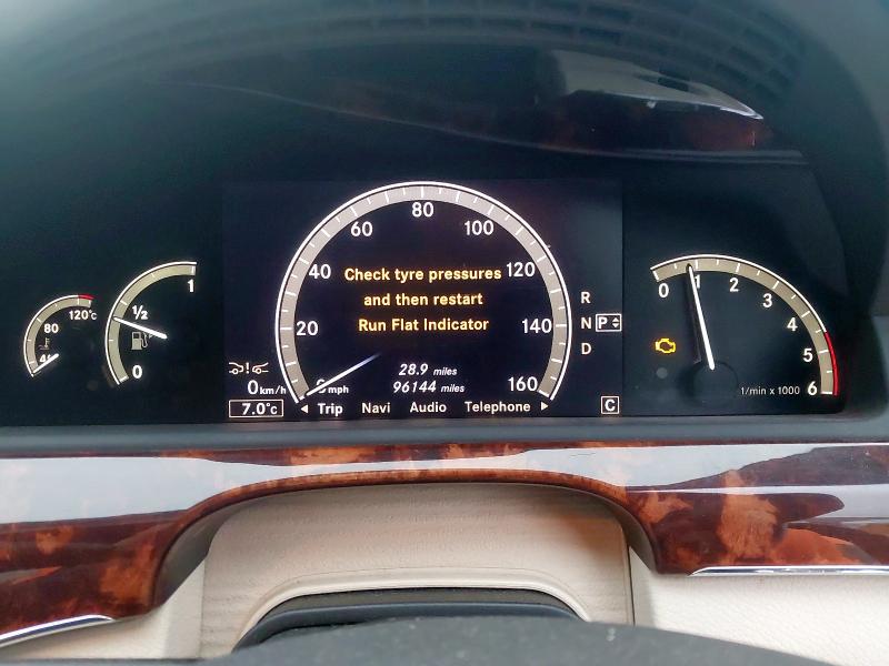 2009 MERCEDES-BENZ S CLASS S320 CDI 4DR AUTO