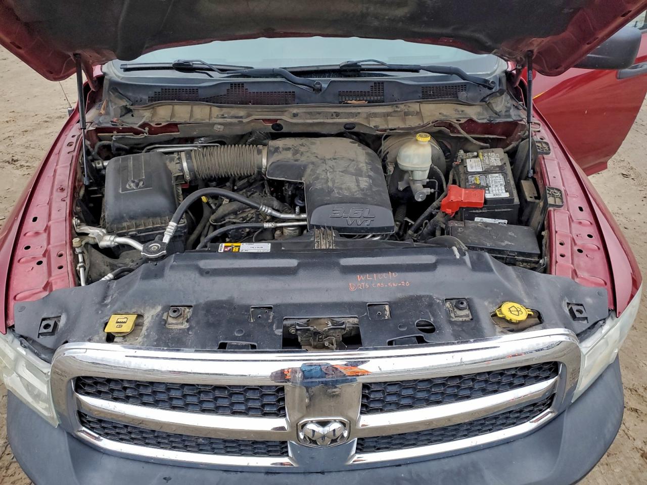 2014 Ram 1500 St VIN: 1C6RR6KGXES337949 Lot: 95324165