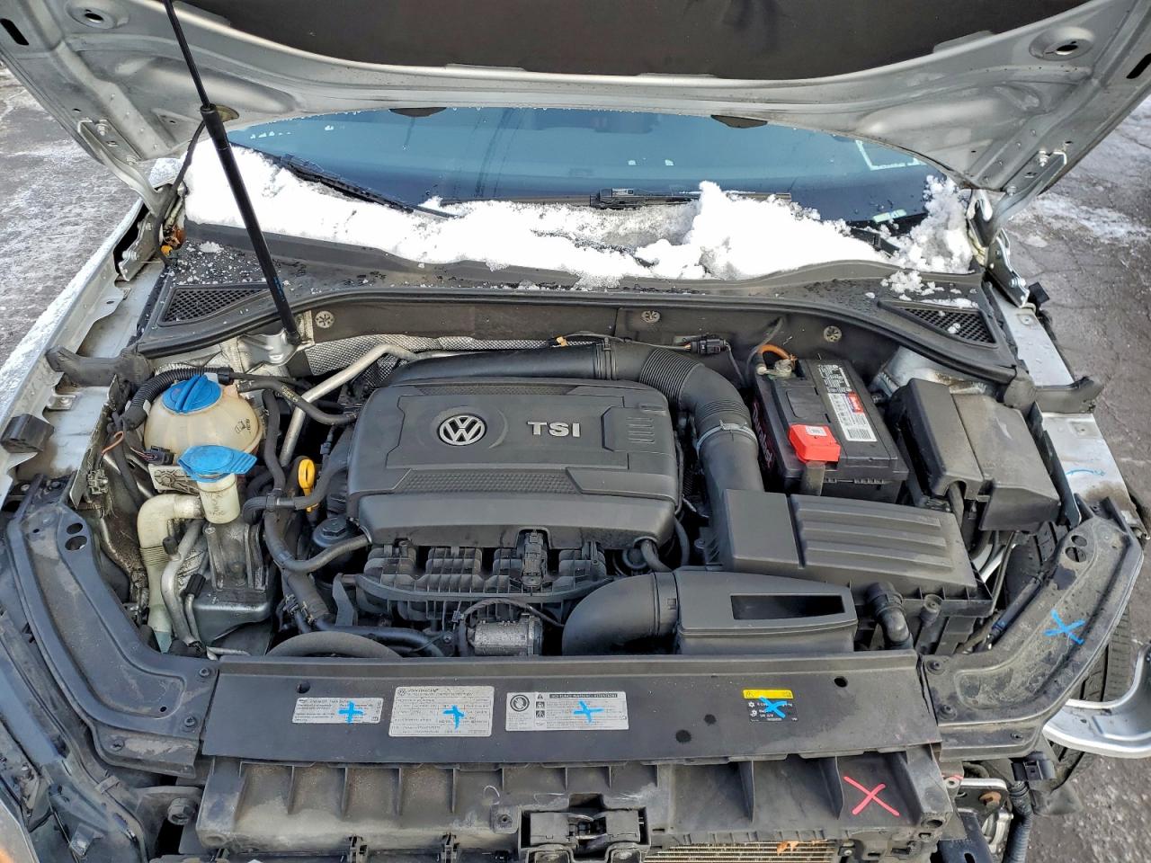 2017 Volkswagen Passat S VIN: 1VWAT7A34HC054163 Lot: 93137965