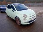 2018 FIAT 500 1.2 LOUNGE 3DR for sale at Copart WHITBURN