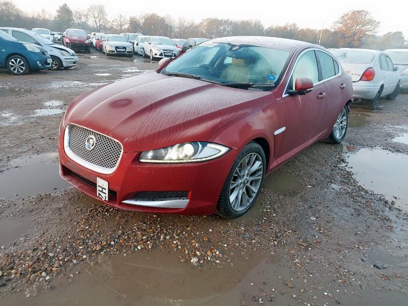 2011 JAGUAR XF 2.2D LUXURY 4DR AUTO for sale at Copart COLCHESTER