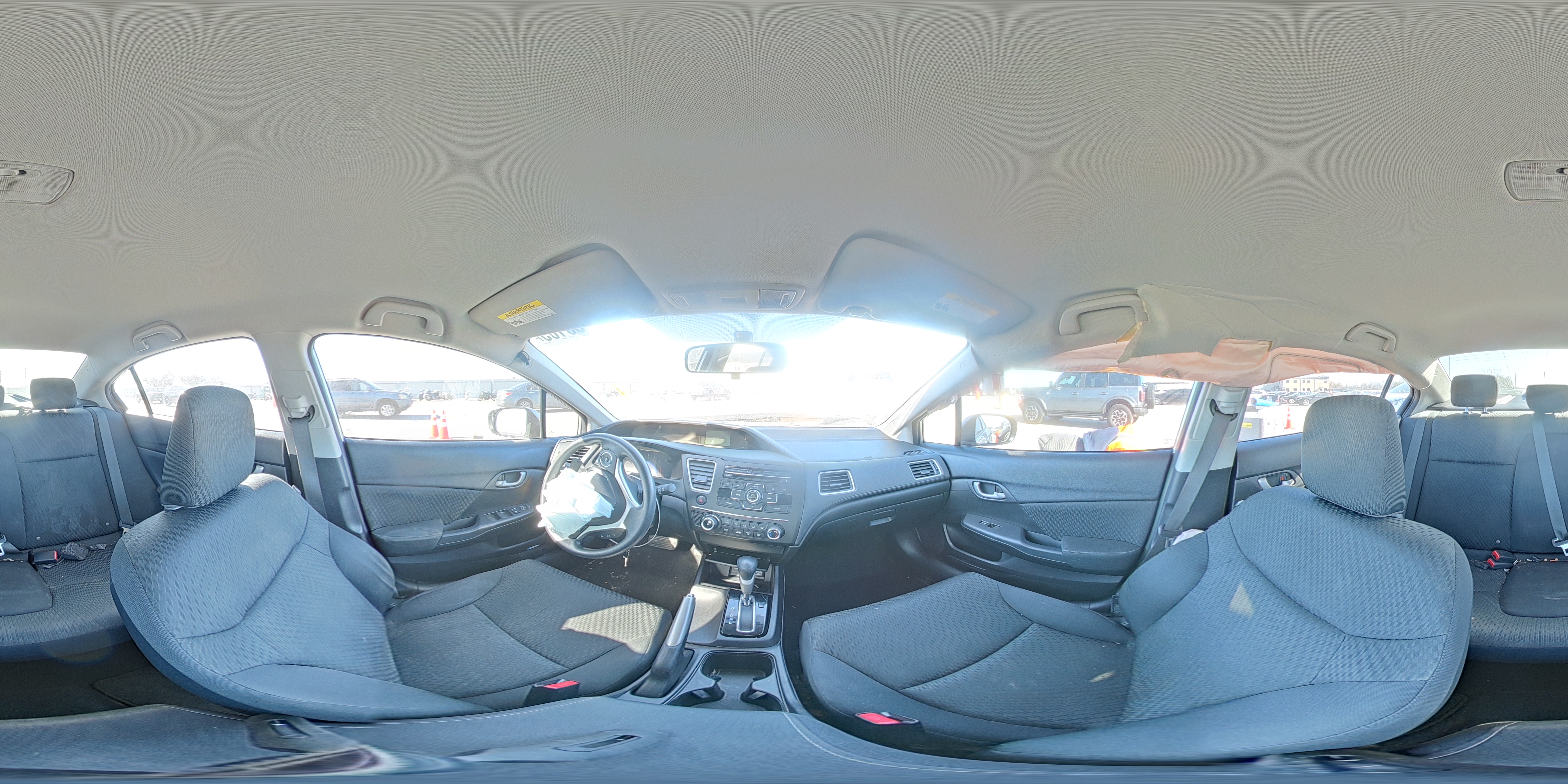 2014 Honda Civic Lx VIN: 19XFB2F53EE078161 Lot: 95750165