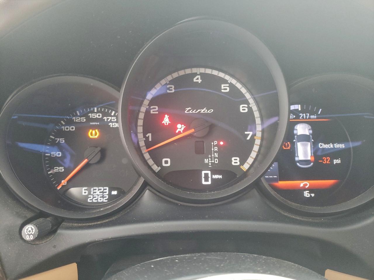 2016 Porsche Macan Turbo VIN: WP1AF2A59GLB92907 Lot: 96710965